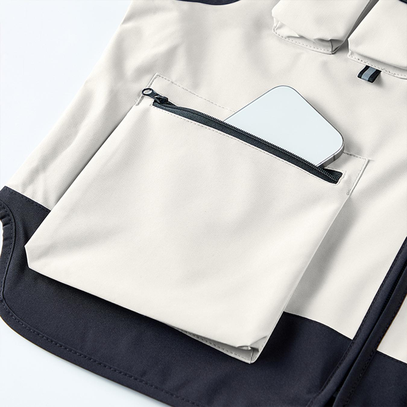 Men’s Color Block Multi-Pocket Utility Vest – Breathable Mesh-Lined Outdoor Cargo Vest