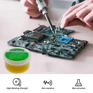 2pcs Professional Solder Paste Flux for Phone Motherboard Pcb Rosin Welding Repair Tools (10g/30g/50g/70g/100g), Ca Prop 65 Compliant