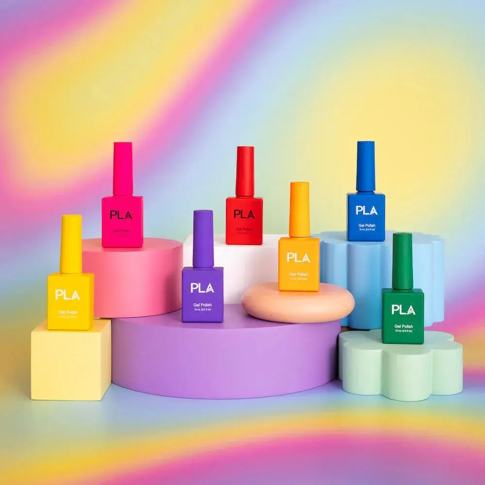 PLA Rainbow Mini Nail Collection - 7 Shades | HEMA-Free | TPO-Free | 12ml Each