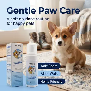 Pet Foam Dry Wash Shampoo for Cats and Dogs, Universal Cat Dog Foam Dry Wash Mousse Spray, Waterless Bathing Solution