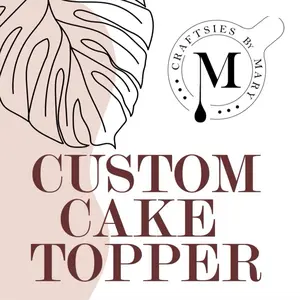 Custom Cake Topper - Personalized Cake Decoration