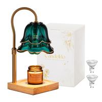 Green Flower-Candle Not Included