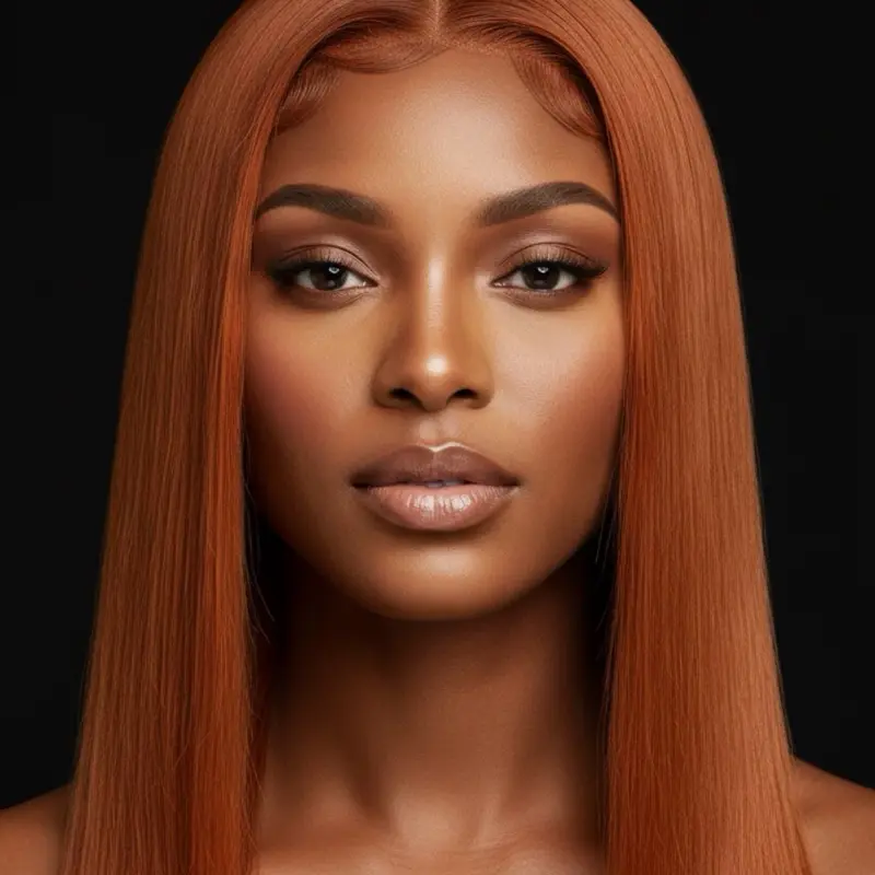 Ginger 30” Straight Human Blend