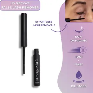 LIY Remove - oil based non damaging diy eyelash remover DIY lash cluster remover easy removal