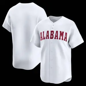 Unisex Alabama Crimson Tide GameDay Greats Baseball Jersey - White