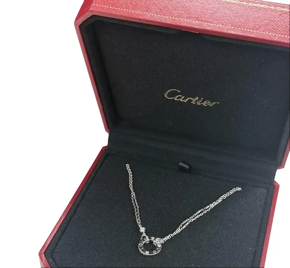 Pre-owned CALUXJ Cartier Necklace
