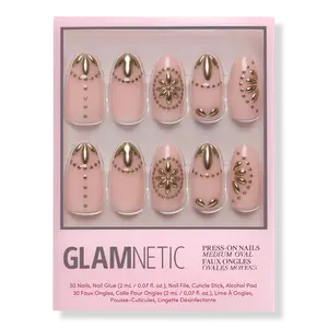 Glamnetic Athenian Gold Press-On Nails