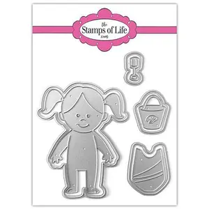 Crafts & Sewing The Stamps of Life Little Peeps Katie Dies
