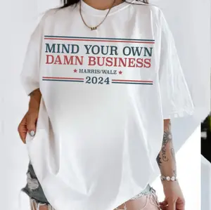 Mind your own damn business shirt, Haris Walz 2024 t shirt hoodie sweatshirt, Ballz to the Walz Shirt