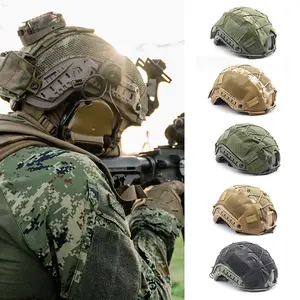 FAST Helmet Cloth Tactical Universal Helmet Cover Outdoor CS Tactical Camouflage Helmet Cloth Helmet Cover