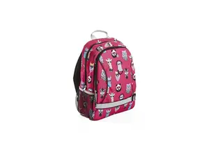 MedPort 2733KFFWB1933 Fit & Fresh Pink Hipster Animals Backpack