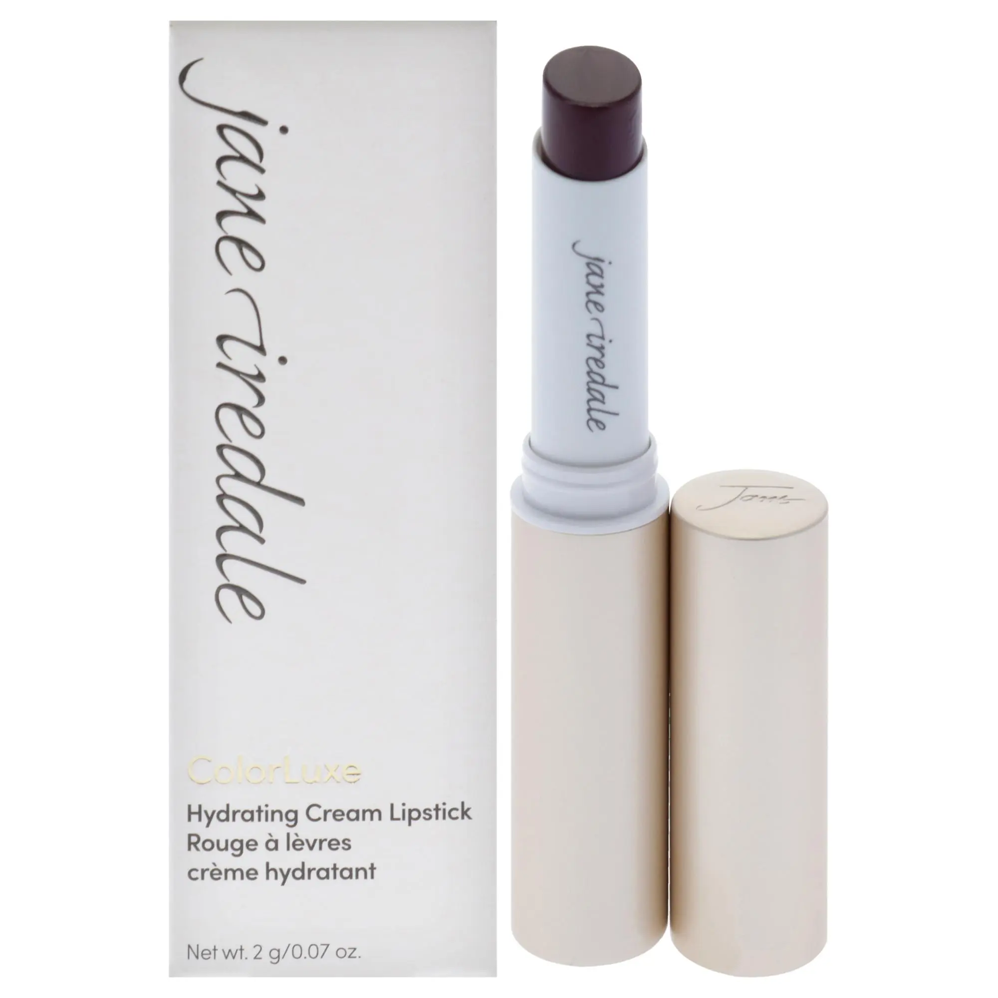 Jane Iredale ColorLuxe Hydrating Cream Makeup Lipstick - Bordeaux, Women's, 0.07 oz