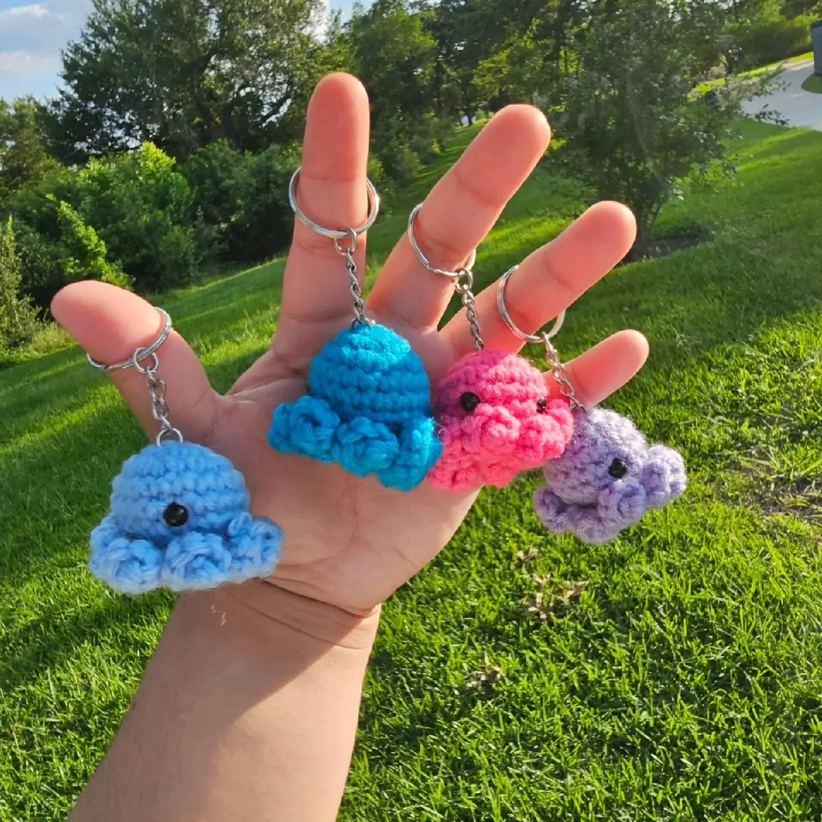 Octopus Keychain