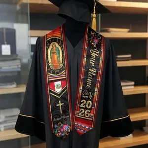Personalized Peruvians American Flag Graduation Sash 2026, Peru Graduation Stole Custom, Peruvians Graduation Sash 2026, Graduation Gifts