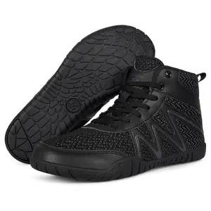 Wrestling Shoes Mens Boxing Shoe Fitness Sneakers Zero Drop Sole