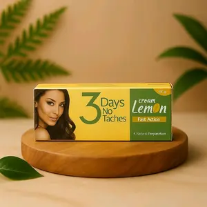 3 Days Cream Lemon for Face and Body Fast Action Natural Preparation - Effective Skin Care Solution