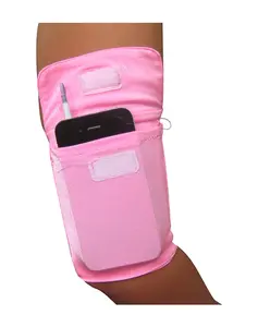 Arm Pocket for safe hands-free traveling.