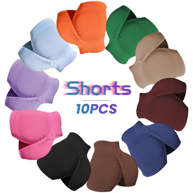 TCVC Women's Tie Dye High Waist Sports Shorts, Casual Comfy Breathable Skinny Athleisure Casual Shorts for Yoga Gym Workout Running,Ladies Sportswear for All Seasons