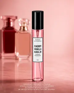Cherry Vanilla Aura 28 Inspired Fragrance Oil Spray | Sweet Cherry Vanilla Scent | 15mL Luxury-Inspired Perfume