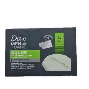 Dove Men Care Soap Bars - Pack of 4, 100g Each Body Care