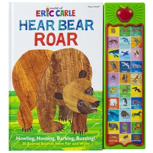 World of Eric Carle: Hear Bear Roar Sound Book [With Battery] -- Pi Kids - Hardcover