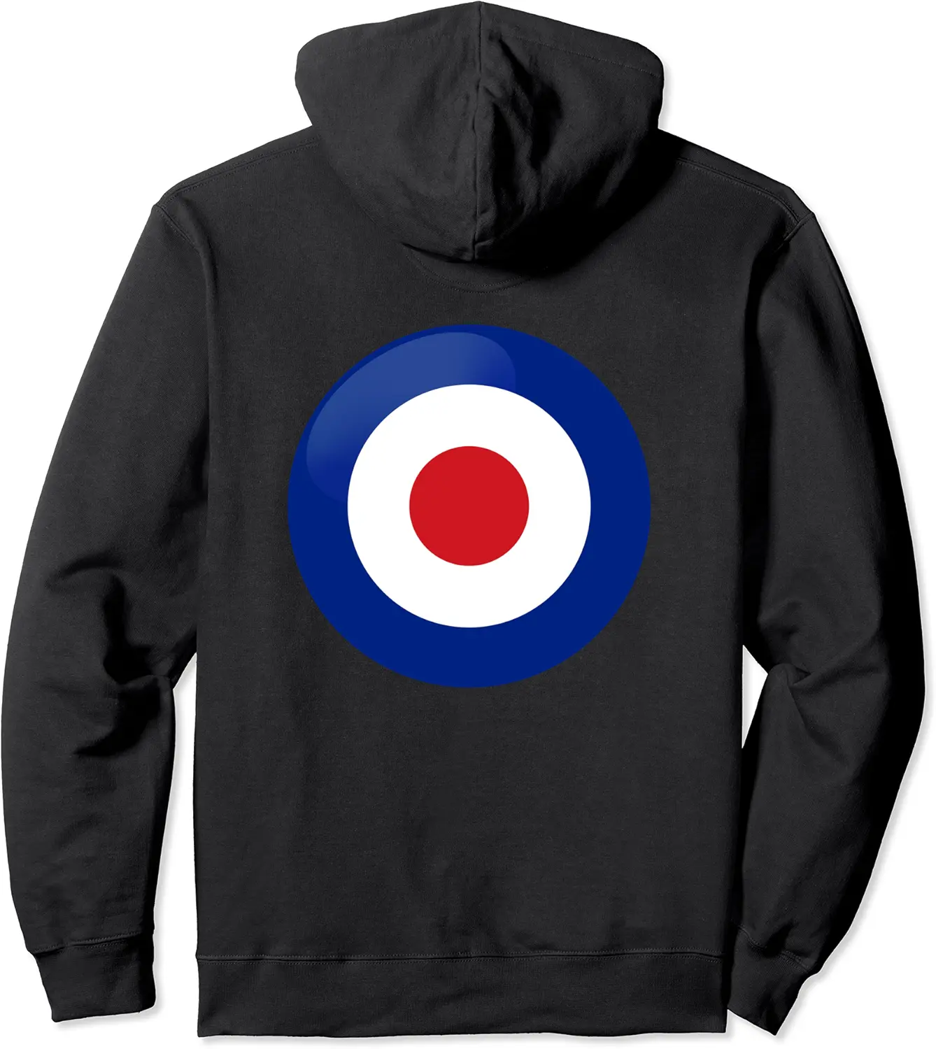 Vintage British RAF Mod Bullseye Retro Symbol Roundel Target Pullover Hoodie - Yoandymira Shop 76B09FC1K6FT