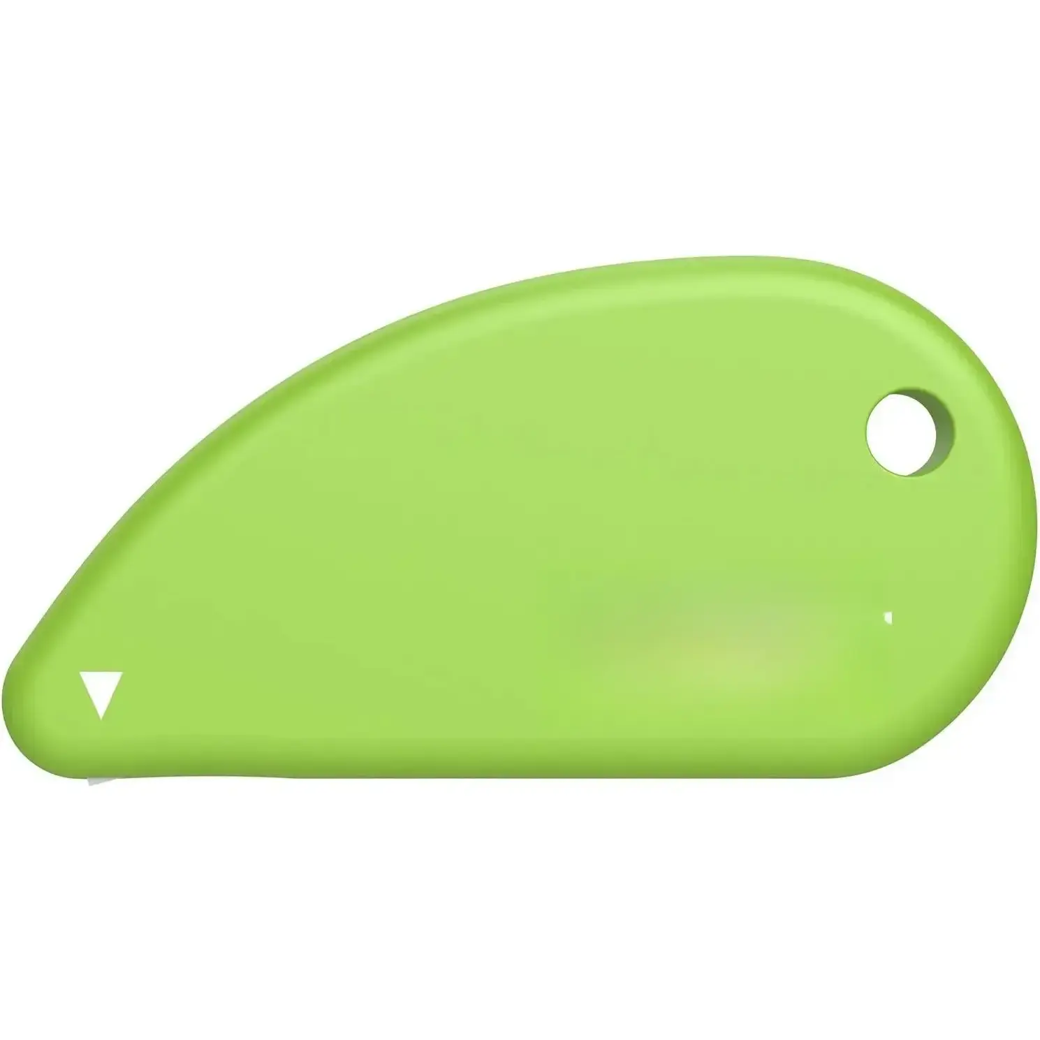 00100 Ceramic Blade Safety Cutter - 100% Zirconium Oxide Finger-Friendly Micro-Blade, 11x Longer-Lasting, Durable & Rust-Resistant, Non-Slip Ergonomic Design, Keychain-Fit Green Office Cutting Tool for Home/On-the-Go Scrapbooking & Clamshell Packaging, 11