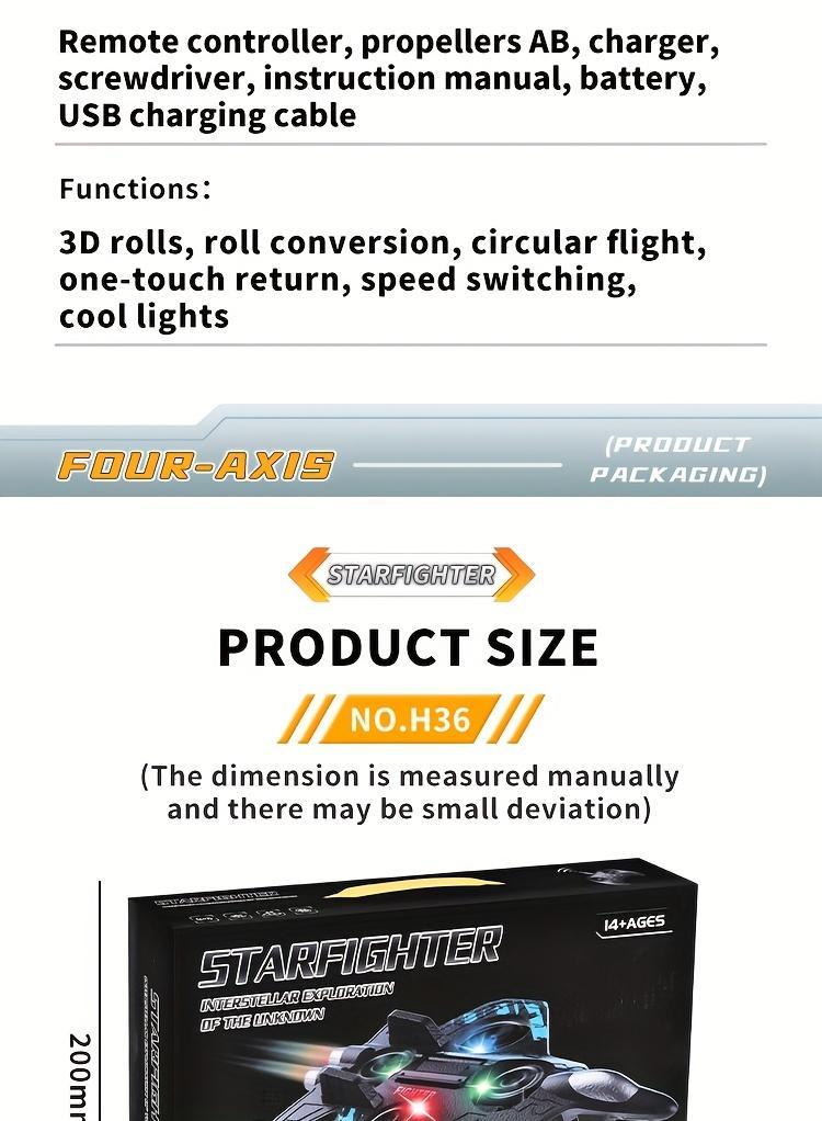 Long-Flight LED RC Fighter Jet Drone for Kids – One-Key Return, Durable FoaRemote control airplane,Combat-Shaped Drone, Equipped with LED Cool Color Lights, Features One-Key Takeoff and Landing