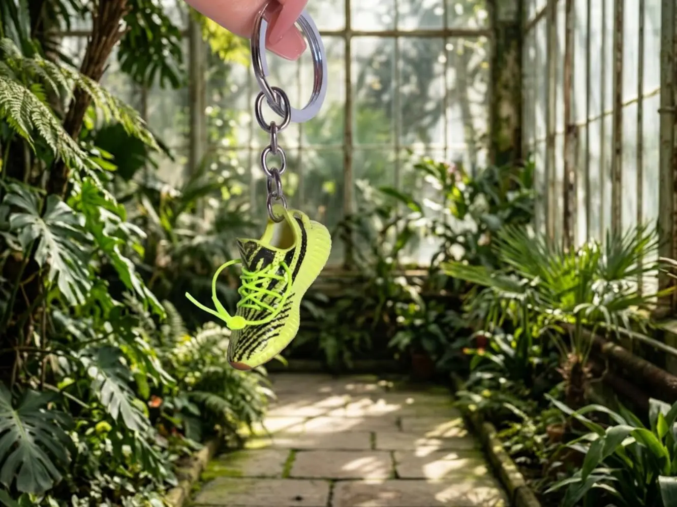 Yezz Keychain - Miniature Sneaker Accessory for Fans and Collectors