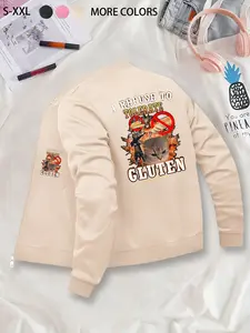 Personalized Rhinestone Skull Jacket: Casual Daily Street Trendy Top for Women, Fashionable & Comfortable Design