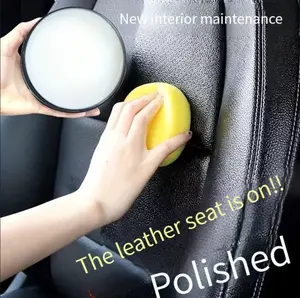 Car leather Care Cleaning Cream Car interior Cleaning Cream leather Bags leather Shoes Cleaning Multiple Uses