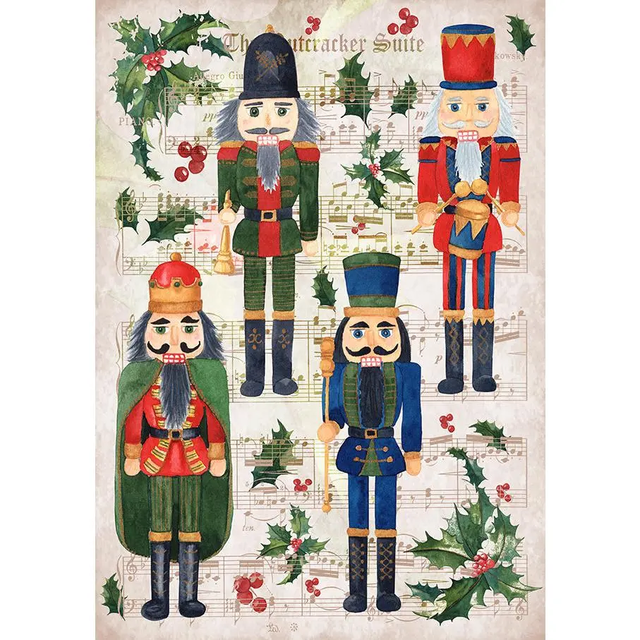 Nutcrackers Rice Paper