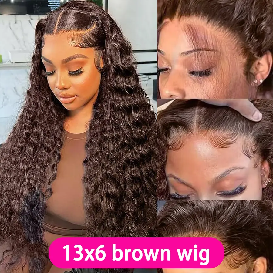 13x6 brown wig