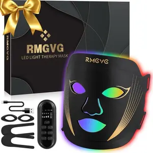 Red-Light-Therapy-for-Face, 7 Colors LED Facial Light Therapy Mask