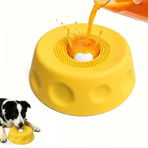 IYPETBrand new upgraded, 3-in-1 Suction Slow Feeder Dog Bowl, Anti-Slip SlowFeeder, Upgraded Chew-Resistant Rolling Ball, No Spill Licking Bowl, All Breeds Dietary Supplement/Post-op Nutrition Feeding.