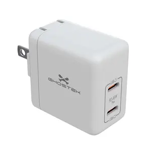 45W Dual USB-C Wall Charger Fast Charging — NRGlink