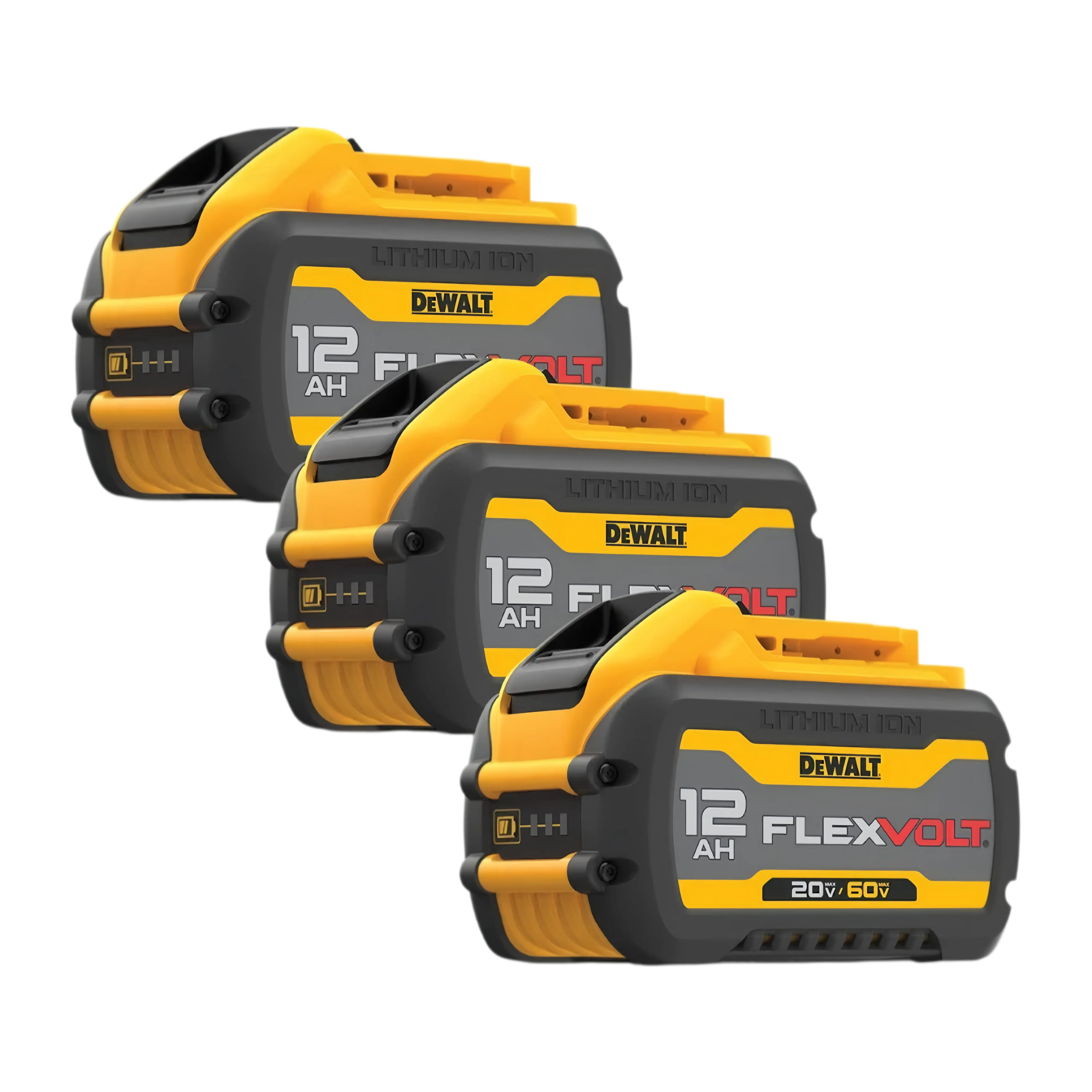 FLEXVOLT 20V/60V MAX* 12.0Ah Rechargeable -  (DCB612) for  Flexvolt Power Drills, Power Tool Accessories replacement DEWALT Lithium Ion Battery Pack