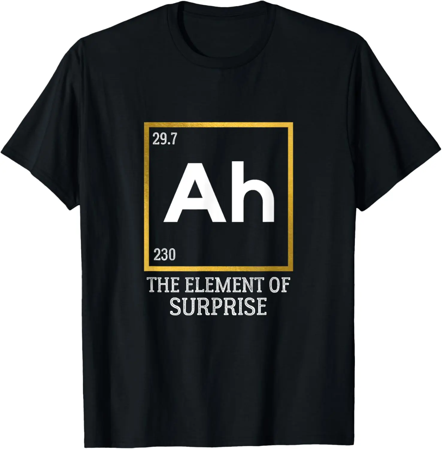 Chemistry Science Humor T-Shirt Pure Cotton Graphic Tees Menswear Top: Gifts for Men & Women