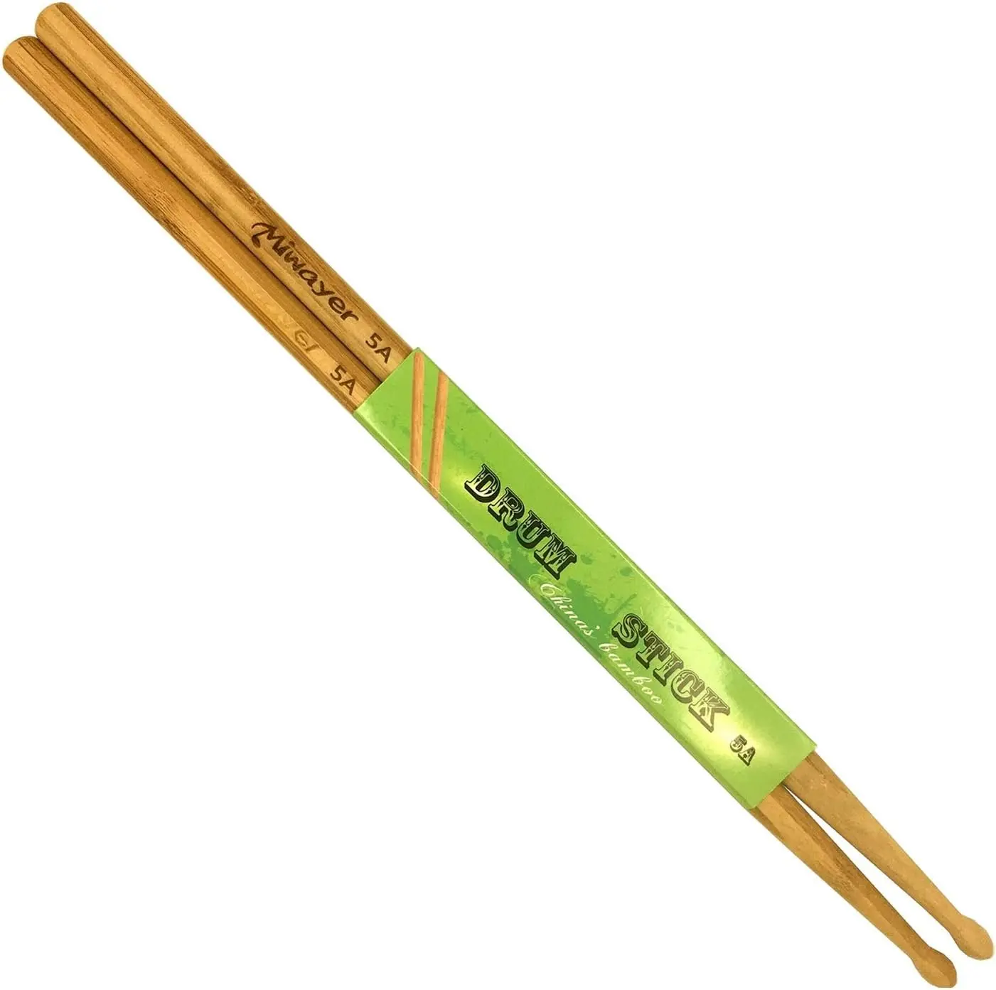 5A  Drumsticks 6" Light Durable with Teardrop-shaped tips Musical Instrument Percussion Accessories