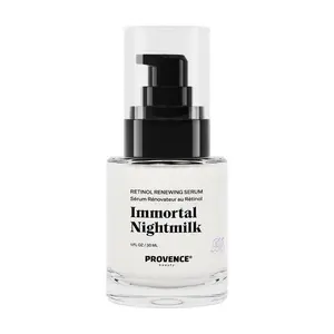 Immortal Nightmilk Retinol Serum | Gentle Overnight Renewing Serum with 0.5% Retinol + Niacinamide, 1 fl oz / 30ml