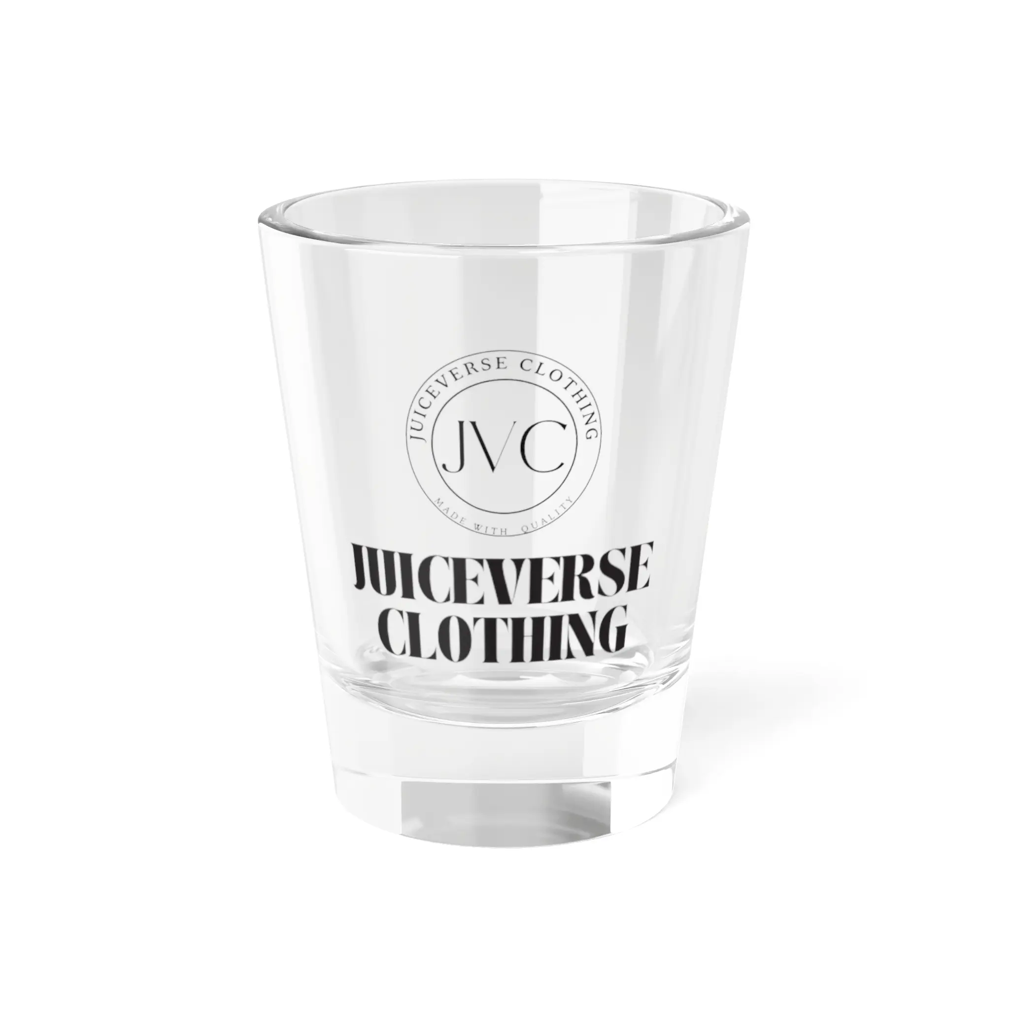 Personalized Shot Glass - JUICEVERSE Clothing - Perfect Gift for Celebrations