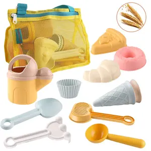 Children Beach Toy Set, Portable Backpack, Bath Toys, Watering Can, Shovel, Rake, Sand Molds, Hourglass Spoon, Summer Beach Party Supplies