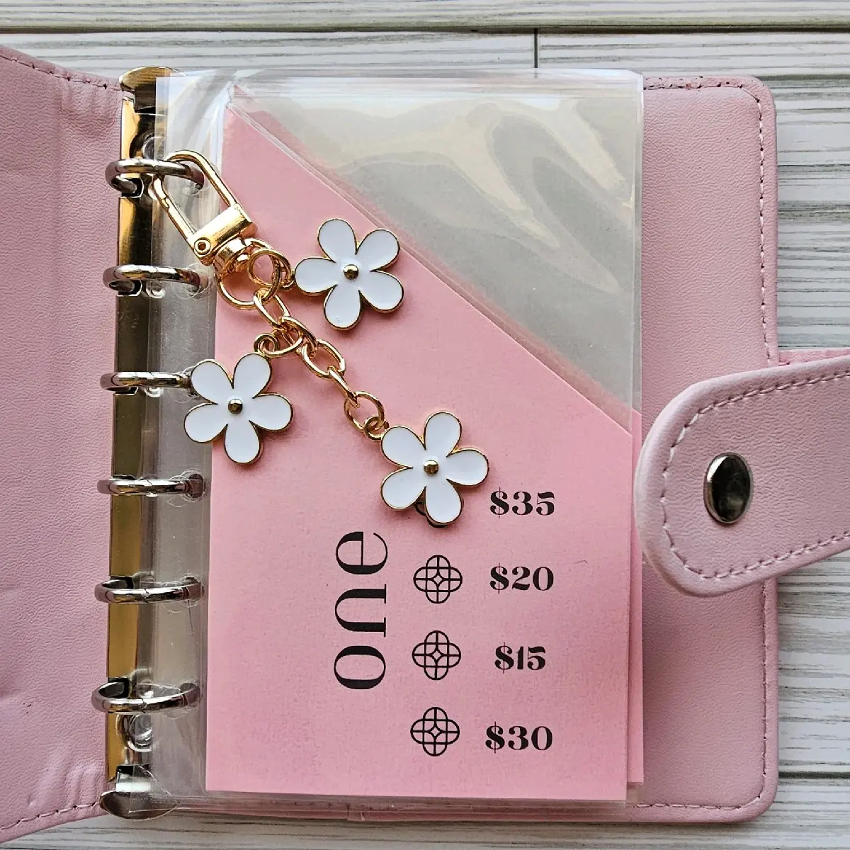 1k Savings Challenge Binder - A7 Size, 4 Color Options, Fun Savings Tracker