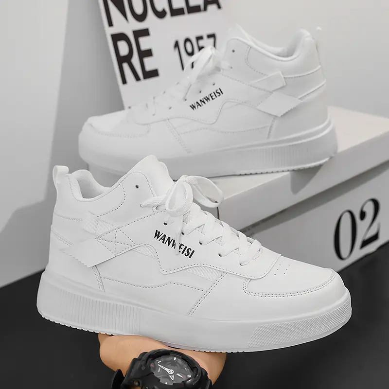 Men's Fashion Sneakers Classic Casual Shoes for Men Stylish Soft Mens Sneakers，[Stylish Skate Shoes] Durable Slip-Resistant Men's Skateboarding Sneakers