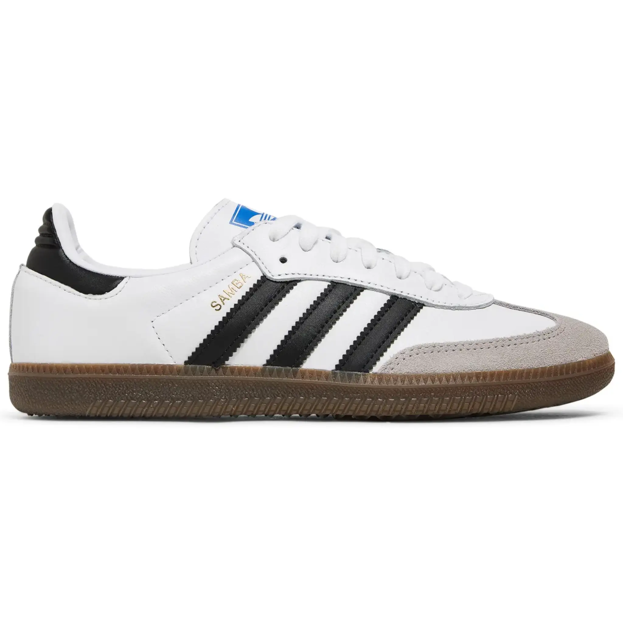 Adidas Originals Men's Samba OG Sneakers, White, B75806 (No Box
