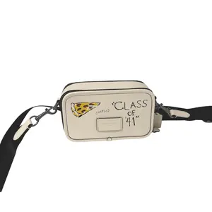 Pre-owned coach Leather Crossbody Bags Wyatt Crossbody Bag With Sketch Print