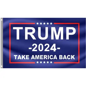 Tapestry  Donald Trump 2024 3x5Ft Flag Tapestries Make America Great Again with 2 Brass Grommets for Indoor Outdoor Decorations Wall Hanging Banner