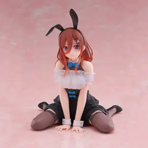 New Bunny Girl Beauty Figure, Figurine, Natsuki Nakano & Mio Akabane Anime Collectible Model, Decorative Display Piece for Fans