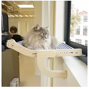Cat Window Perch, Window Sill Cat Hammock, Indoor Cat Window Seat Window Shelves