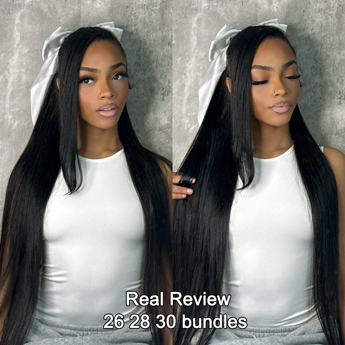 OQ HAIR Straight Hair Bundles Brazilian 100% Unprocessed Virgin Human Hair Straight Weave Bundles Deals OQ HAIR Straight Hair Bundles Brazilian 100% Unprocessed Virgin Human Hair Straight Weave Bundles Deals
